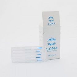 Igły do suchego igłowania, akupunktury SOMA 100 szt. z prowadnicą