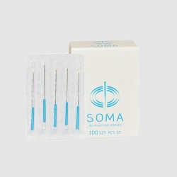 Igły do suchego igłowania, akupunktury SOMA 100 szt. bez prowadnicy