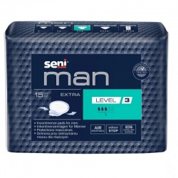 Wkładki urologiczne dla mężczyzn Seni Man Extra Level 3 15 szt.