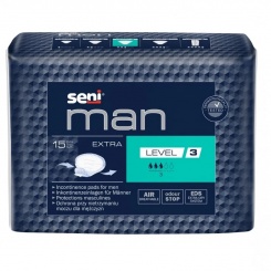 Wkładki urologiczne dla mężczyzn Seni Man Extra Level 3 (15 szt.)