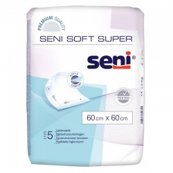 Podkłady higieniczne Seni Soft Super - 60x60 (5szt.)